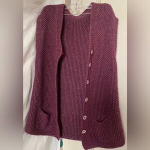 Women's Vintage Crochet Vest